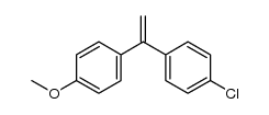 1-(p-anisyl)-1-(p-chlorophenyl)ethylene结构式