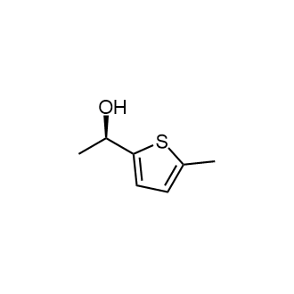 (R)-1-(5-Methylthiophen-2-yl)ethan-1-ol Structure