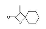 1-Oxaspiro[3.5]nonan-2-one, 3-methylene-结构式