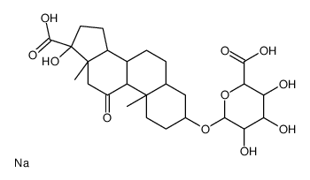 5BETA-ANDROSTANE-3ALPHA,17ALPHA-DIOL-11-ONE-17BETA-CARBOXYLIC ACID 3-(BETA-D-GLUCURONIDE) DISODIUM SALT structure