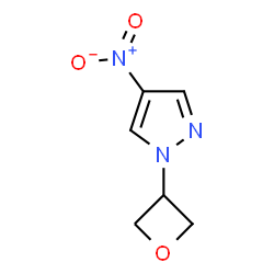 4-Nitro-1-(oxetan-3-yl)-1H-pyrazole Structure