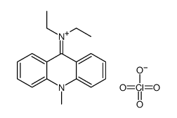 N,N-diethyl-10-methylacridin-10-ium-9-amine,perchlorate Structure