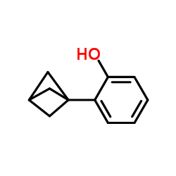 2-(Bicyclo[1.1.1]pent-1-yl)phenol结构式