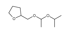 2-[(1-isopropoxyethoxy)methyl]tetrahydrofuran Structure