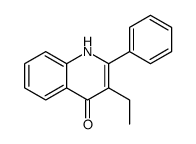 3-ethyl-2-phenyl-1H-quinolin-4-one Structure