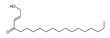 (E)-1-hydroxynonadec-2-en-4-one结构式