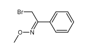 (Z)-2-bromo-1-phenylethanone O-methyloxime Structure