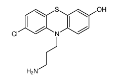 8-Chloro-10-(3-aminopropyl)-10H-phenothiazin-3-ol Structure