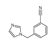 1-(3-Cyanobenzyl)imidazole结构式