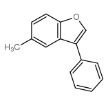 5-methyl-3-phenyl-1-benzofuran Structure