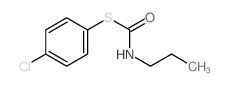 Carbamic acid,propylthio-, S-(p-chlorophenyl) ester (8CI) picture