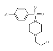 2-{4-[(4-甲基苯基)磺酰基]哌嗪}-1-乙醇图片