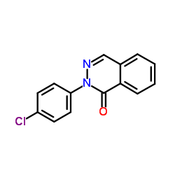 2-(4-Chlorophenyl)-1,2-dihydrophthalazin-1-one结构式