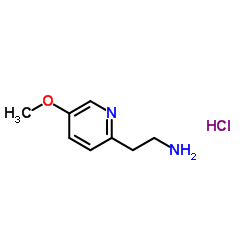 2-(5-Methoxypyridin-2-yl)ethanamine hydrochloride structure