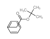 Benzeneacetic acid,1,1-dimethylethyl ester structure