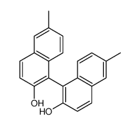 6,6-二甲基-[1,1-联萘]-2,2-二醇结构式