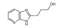 3-(1H-Imidazo[4,5-b]pyridin-2-yl)-1-propanol结构式