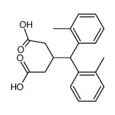 β-(2,2'-Dimethylbenzhydryl)glutaric acid Structure