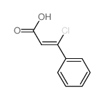 (Z)-3-chloro-3-phenyl-prop-2-enoic acid picture