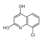 8-chloro-4-hydroxy-1H-quinolin-2-one Structure