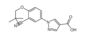 1-[3-氰基-4-(2,2-二甲基丙氧基)苯基]-1H-吡唑-4-羧酸图片