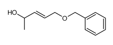 (E)-5-(benzyloxy)pent-3-en-2-ol结构式