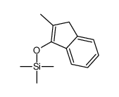 trimethyl-[(2-methyl-3H-inden-1-yl)oxy]silane Structure