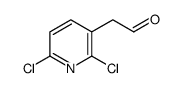 (2,6-Dichloro-3-pyridinyl)acetaldehyde结构式