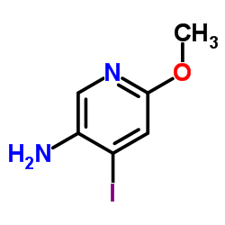 5-amino-4-iodo-2-methoxypyridine structure