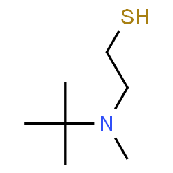 Ethanethiol, 2-[(1,1-dimethylethyl)methylamino]- (9CI) structure