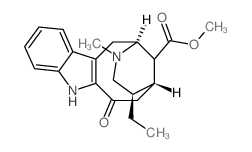 Vobasan-17-oic acid,19,20-dihydro-3-oxo-, methyl ester, (20a)-结构式