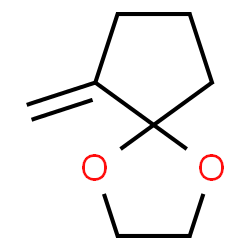 6-Methylene-1,4-dioxaspiro[4.4]nonane Structure