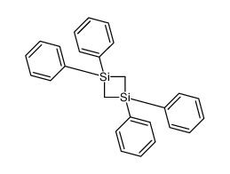 1,1,3,3-tetraphenyl-1,3-disiletane结构式