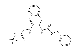 Z-Phe-Gly-OtBu Structure