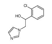 1-(2-chlorophenyl)-2-(1H-imidazol-1-yl)ethanol结构式