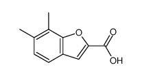 4,4-dimethylbenzofuran-2-carboxylic acid Structure