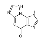 1H-[1,2,4]Triazolo[5,1-b]purin-5(6H)-one (9CI) Structure