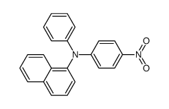 N-(4-nitrophenyl)-N-phenylnaphthalen-1-amine Structure