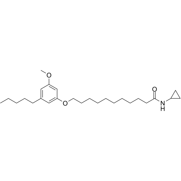 CB1/2 agonist 2结构式