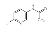 Acetamide,N-(6-chloro-3-pyridinyl)-结构式