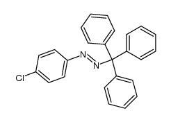 4-chlorophenylazotriphenylmethane结构式