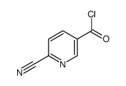 6-氰基-3-吡啶羰酰氯结构式