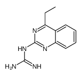 Guanidine, (4-ethyl-2-quinazolinyl)- (9CI) Structure