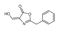 2-benzyl-4-(hydroxymethylidene)-1,3-oxazol-5-one Structure