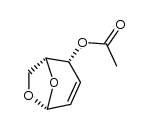 (-)-(1R,4R,5R)-7,8-Dioxabicyclo[3.2.1]oct-3-en-2-yl acetate Structure
