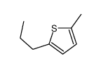 2-methyl-5-propylthiophene Structure