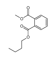 2-O-butyl 1-O-methyl benzene-1,2-dicarboxylate结构式