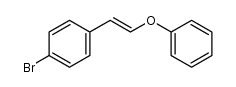 1-bromo-4-(2-phenoxyvinyl)benzene结构式