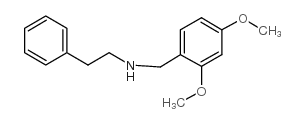 N-[(2,4-dimethoxyphenyl)methyl]-2-phenylethanamine结构式