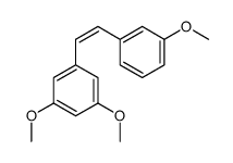 1,3-dimethoxy-5-[2-(3-methoxyphenyl)ethenyl]benzene结构式